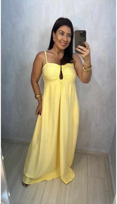 VESTIDO MARI AMARELO... - KARINA CINTRA