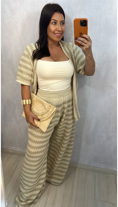 CONJUNTO HELENA TRICOT AVEIA