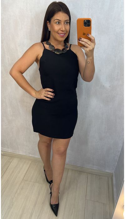 VESTIDO MEL - PRETO