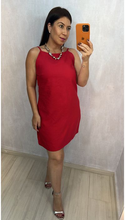 VESTIDO MEL - CEREJA - KARINA CINTRA