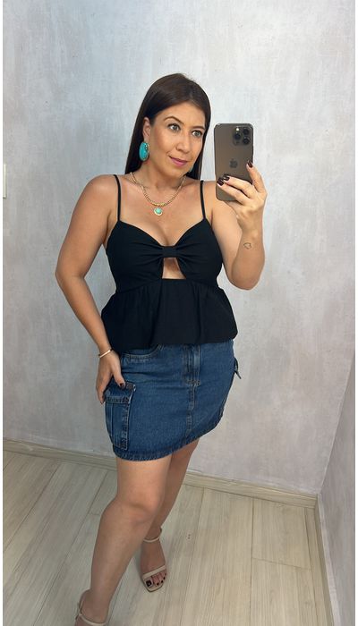 BLUSA DANI PRETA - KARINA CINTRA