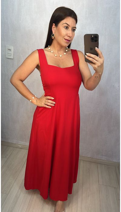 VESTIDO SOFIA - VERM... - KARINA CINTRA