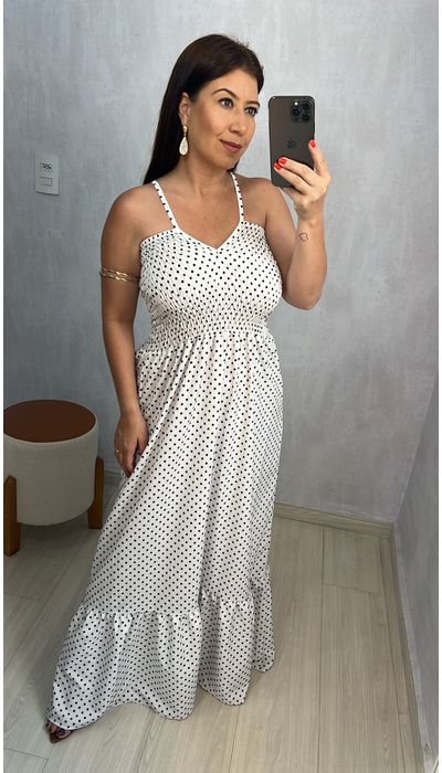 VESTIDO LAURA POÁ - KARINA CINTRA