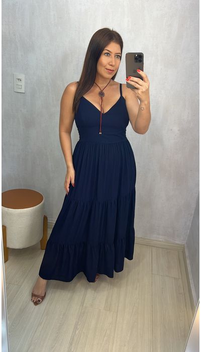 VESTIDO LETICIA - AZ... - KARINA CINTRA