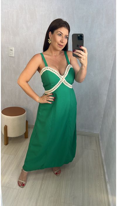 VESTIDO MARIEL - VER... - KARINA CINTRA