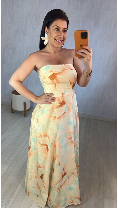 VESTIDO MAJU AMARELO - KARINA CINTRA