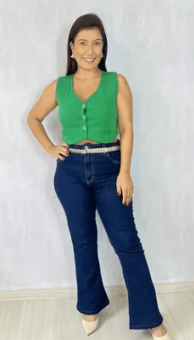 CALÇA JEANS FLARE NEXO