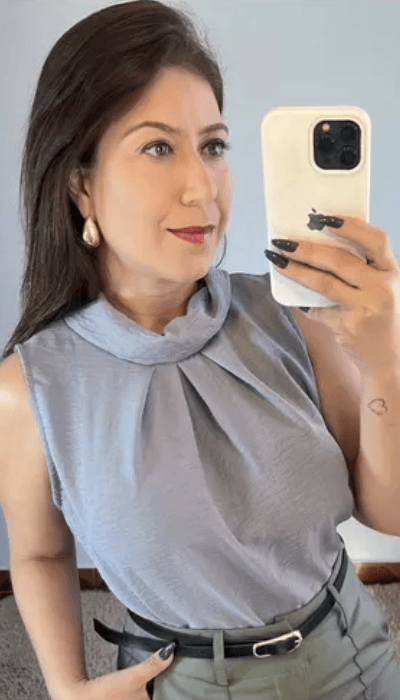 BLUSA GOLINHA - CINZ - KARINA CINTRA