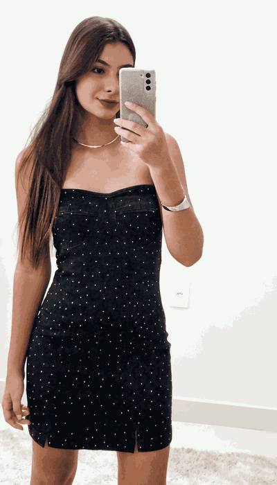 Vestido Brilho TQC Brilho