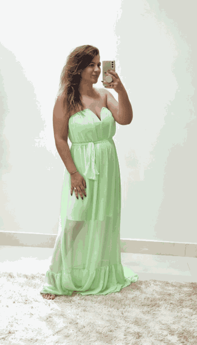 Vestido Miami Verde Neón