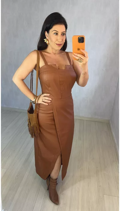 VESTIDO MIDI COURINO... - KARINA CINTRA
