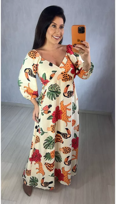VESTIDO VIRGINIA - O... - KARINA CINTRA
