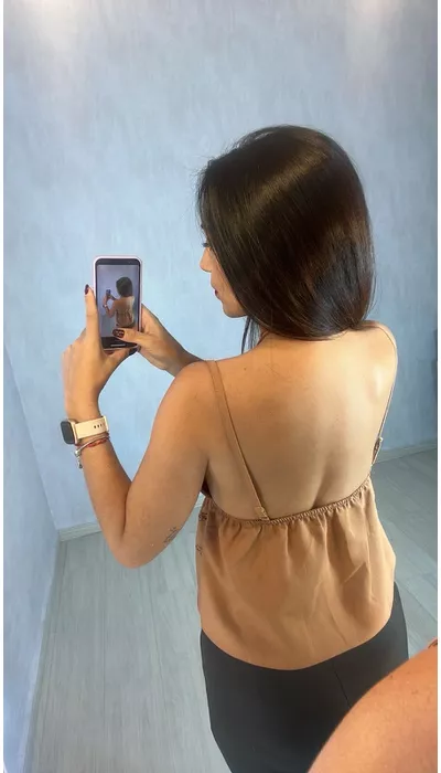 BLUSA BATA CAPUCCINO - KARINA CINTRA