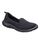 Tênis Slip On Ultra Leve Amaranto - Preto Sola Preta