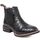 Botina Country Capiau Brahman Escamada Confort Preto