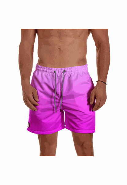 shorts de praia masculino rosa