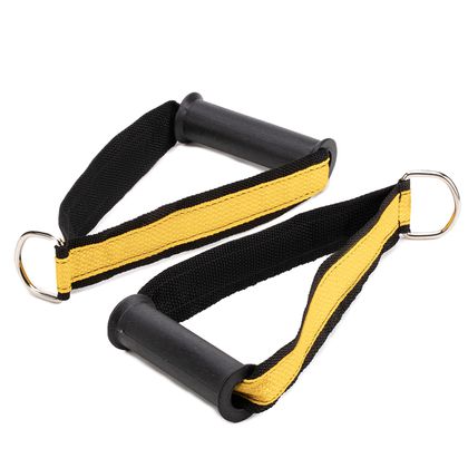 Puxador Alça Pra Crossover - Amarelo - BLOCK FITNESS