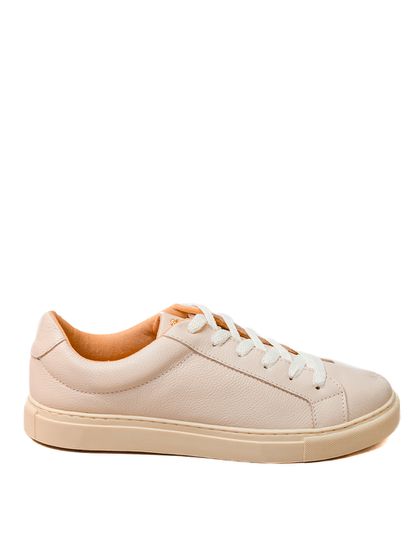 Tênis Feminino Off White Couro - SAGIAN
