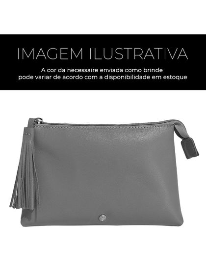 Necessaire Sagian em Couro - SAGIAN