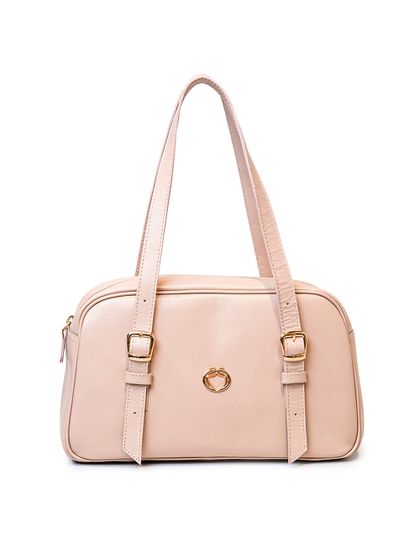 Bolsa Tiracolo Bege Couro - SAGIAN