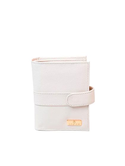 Carteira Feminina Off White Couro - SAGIAN