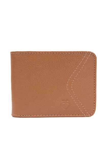 Carteira Masculina Caramelo em Couro - SAGIAN