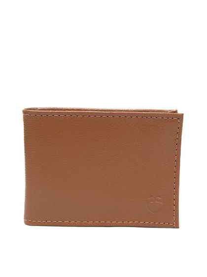Carteira Masculina Caramelo em Couro - SAGIAN