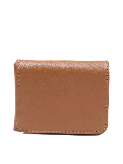 Carteira Masculina Caramelo em Couro - SAGIAN
