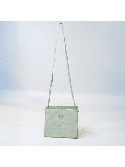 Bolsa Tiracolo Cobra Malva Em Couro - SAGIAN