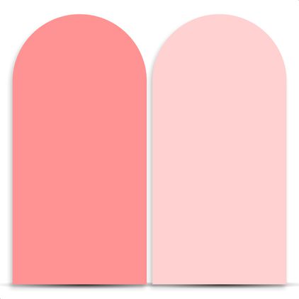 Capa Painel Romano Sublimado Tema Liso Cor Rosa Chiclete 10