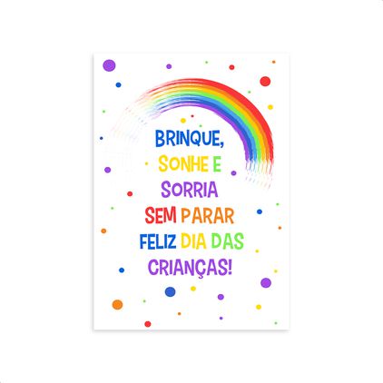Capa Painel Retangular Sublimado Tema Dia das crianças 2241