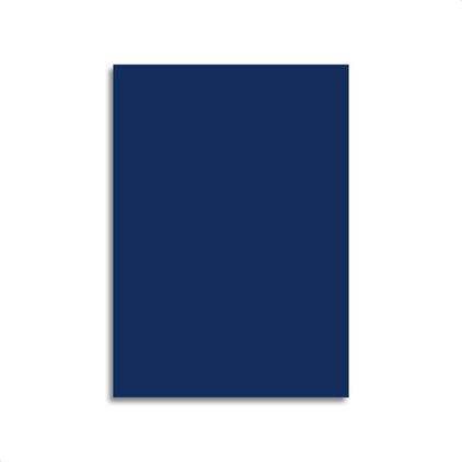 Capa Painel Retangular Tema Liso Azul Escuro 3184