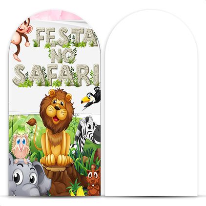 Painel Romano Tema Safari 319