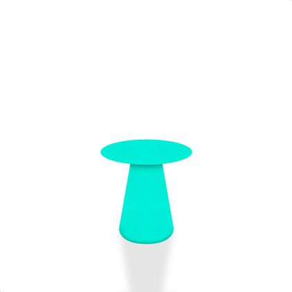 Capa para Mesa Cone Sublimada Cor Azul Turquesa 33