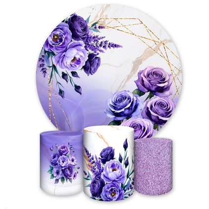 Kit Completo Tema Flores 4247