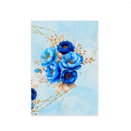 Painel Retangular Tema Flores 4307