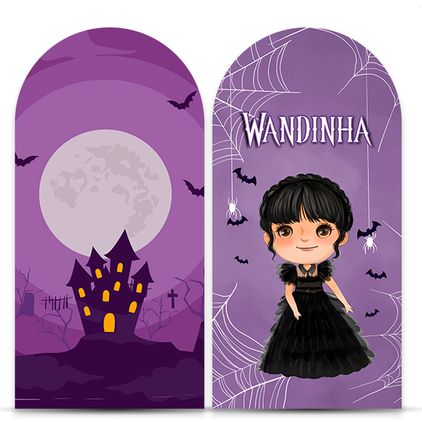Painel Romano Tema Wandinha 7097