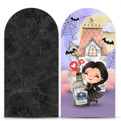Painel Romano Tema Wandinha 7098