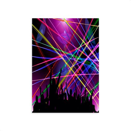 Capa Painel Retangular Sublimado Tema Neon 884
