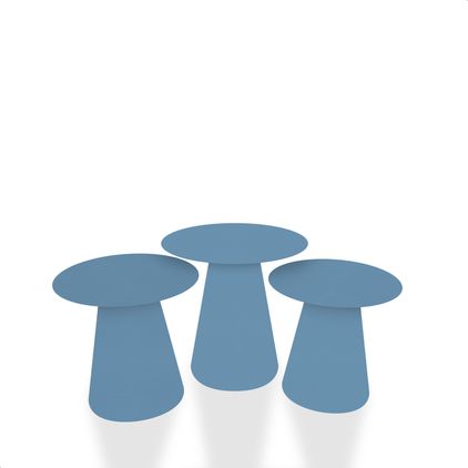 Kit Capas para Mesa Cone Sublimadas Várias Cores Lisas