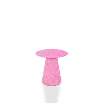Capa para Mesa Cone Sublimada Cor Rosa Com Glitter 49