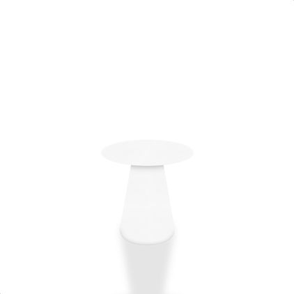 Capa para Mesa Cone Sublimada Cor Branco Liso 62