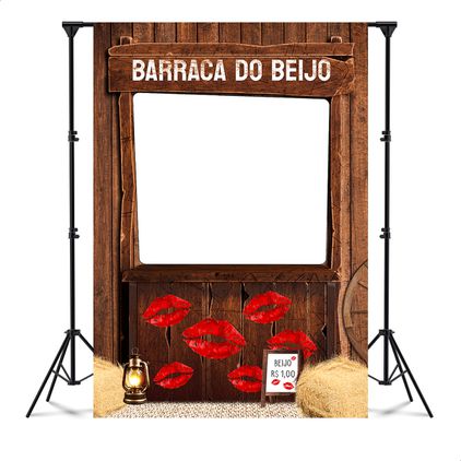 Capa Painel Interativo Para Fotos Vazado Tema Festa Junina 64