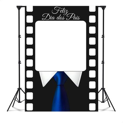 Capa Painel Interativo Para Fotos Vazado Tema Dia dos Pais 81