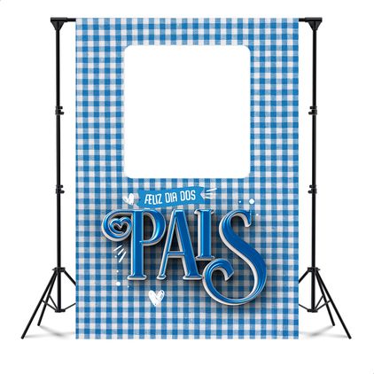 Capa Painel Interativo Para Fotos Vazado Tema Dia dos Pais 83