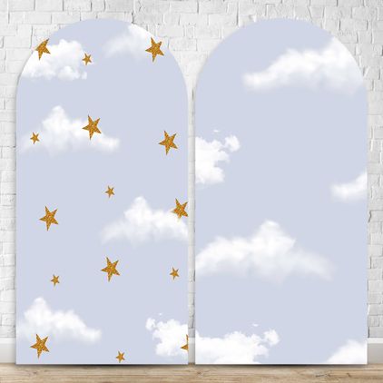 Capa Painel Romano Sublimado Tema Nuvem 280
