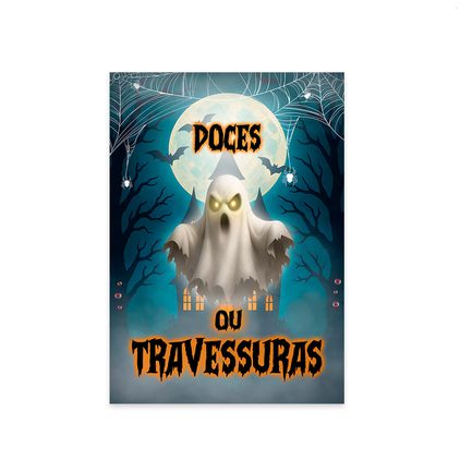 Painel Retangular Tema Halloween 7160