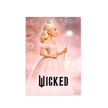 Painel Retangular Tema Wicked 7169