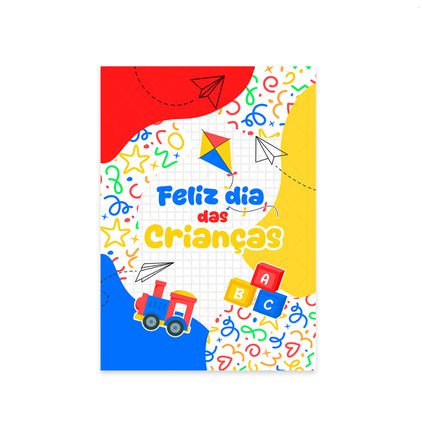 Painel Retangular Tema Dia das Crianças 7164