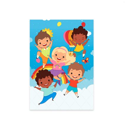 Painel Retangular Tema Dia das Crianças 7165